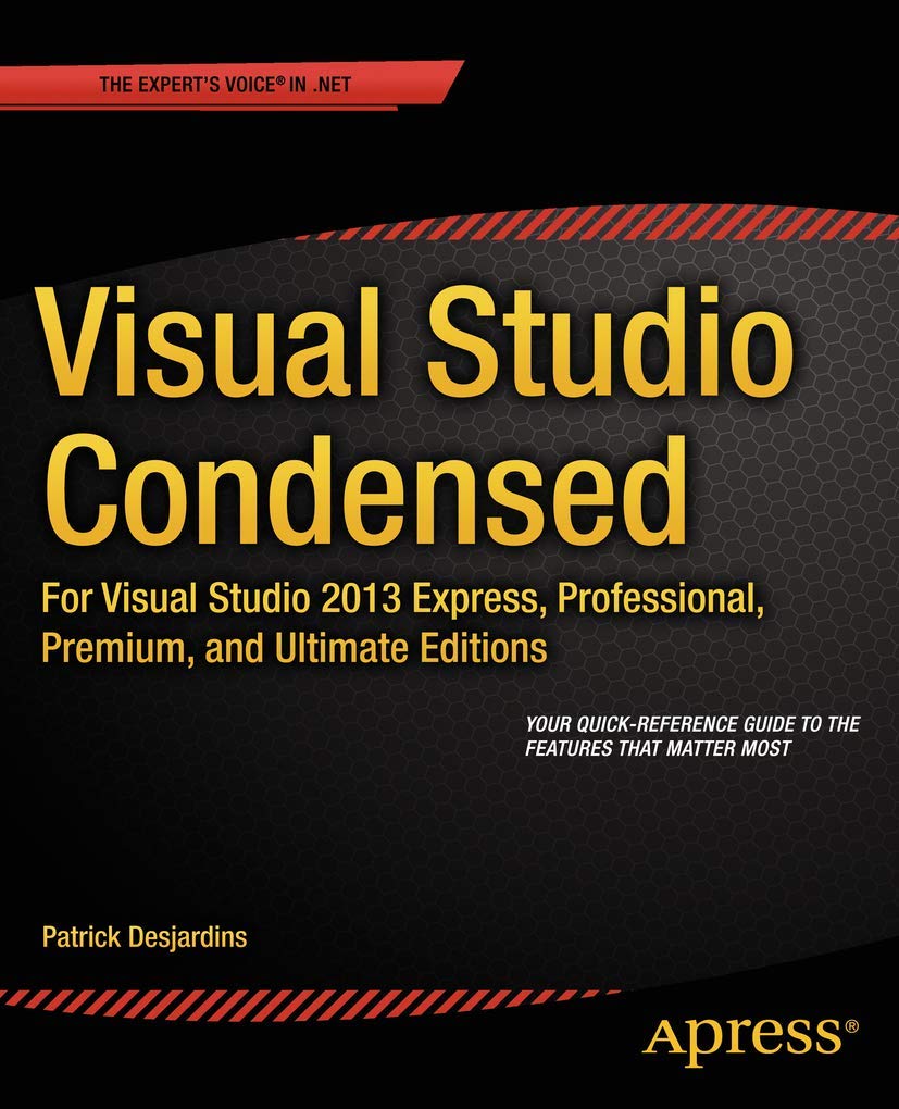 Visual Studio Condensed by Author's Name