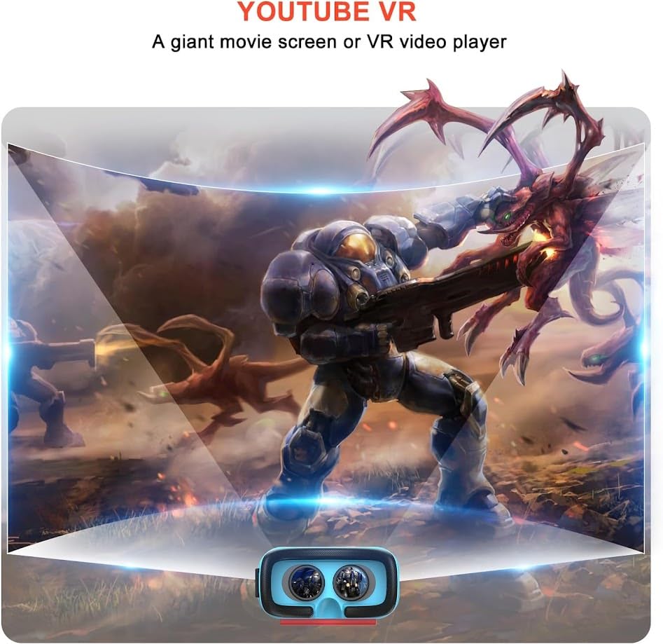 WinDrogon VR Headset, Designed For Nintendo Switch & Switch OLED Accessories For Switch VR Games, Labo VR And YouTube VR, VR Glasses With Adjustable Pupil Distance And Adjustable Switch - Image 2