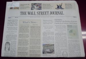 WSJ, The Wall Street Journal by Author’s Name