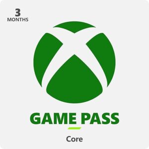 Xbox Xbox Game Pass Core – 3 Month Membership [Digital Code]