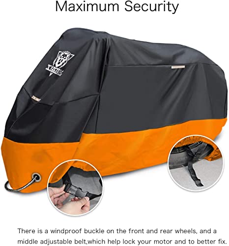 XYZCTEM Motorcycle Cover – All Season Waterproof - Image 4