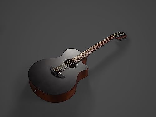 YAMAHA 6 String Acoustic-Electric Guitar APX600M SMB - Image 4