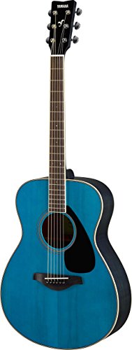 YAMAHA FS820 Small Body Acoustic Guitar, Turquoise - Image 2