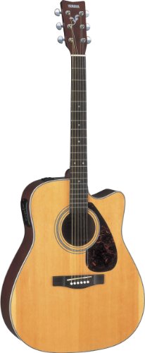 YAMAHA FX370C Acoustic Electric Guitar, Natural - Image 2