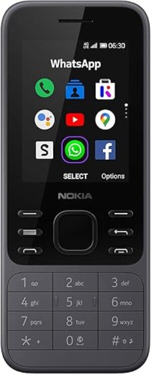 Nokia 6300 4G Dual SIM Light Charcoal