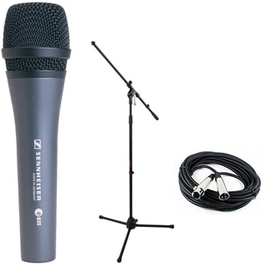Sennheiser E835 Dynamic Vocal Mic Performance Kit