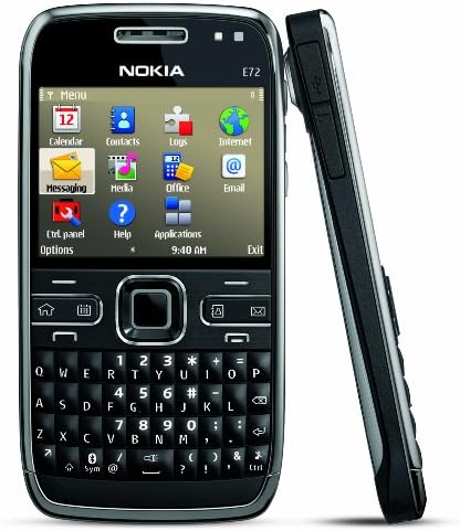 Nokia E72 Phone With GPS Voice Navigation (Zodium Black) - Image 4