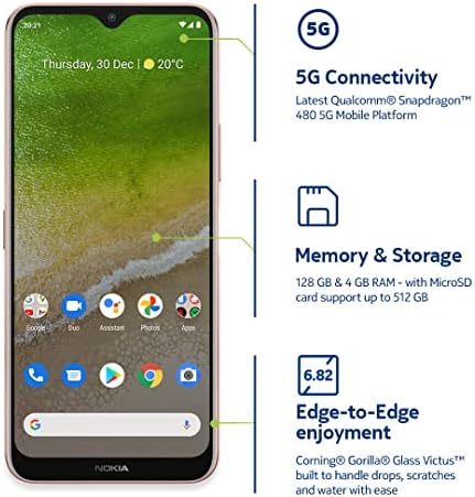 Nokia G50 5G Smartphone, 6.82-Inch, 48MP - Image 4
