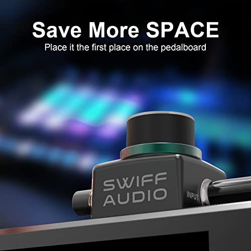 SWIFF AUDIO Guitar Tuner Pedal, Compact Chromatic Foot Pedal - Image 3