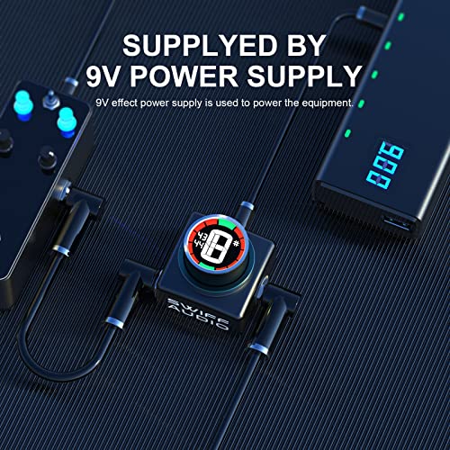 SWIFF AUDIO Guitar Tuner Pedal, Compact Chromatic Foot Pedal - Image 5