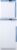 ACCUCOLD 20″ Wide Medical Refrigerator-Freezer Combination