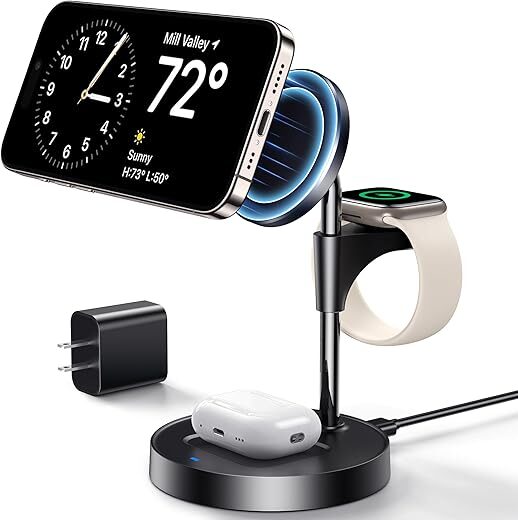 EasyChic 3 In 1 Magsafe Charger Stand