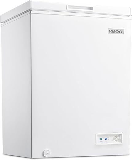 Igloo 3.5 Cu.Ft. Chest Freezer with Basket