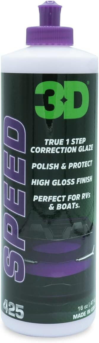 3D 3D Speed Car Scratch Remover Polish & Wax