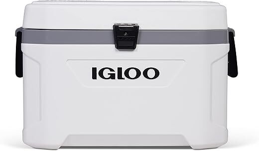 Igloo 54 Qt Marine Ultra Cooler, White