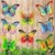 Distella 8 Pcs Metal Butterfly Wall Decor, Colorful