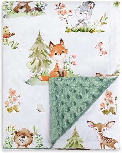 BORITAR Baby Blanket Super Soft Double Layer 30×40 Inch
