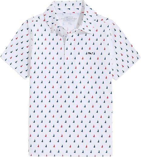 Vineyard Vines Printed Sankaty Polo Shirt