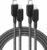 Anker Cable [2pack 6ft Braided], 310 USB C To Lightning Cable