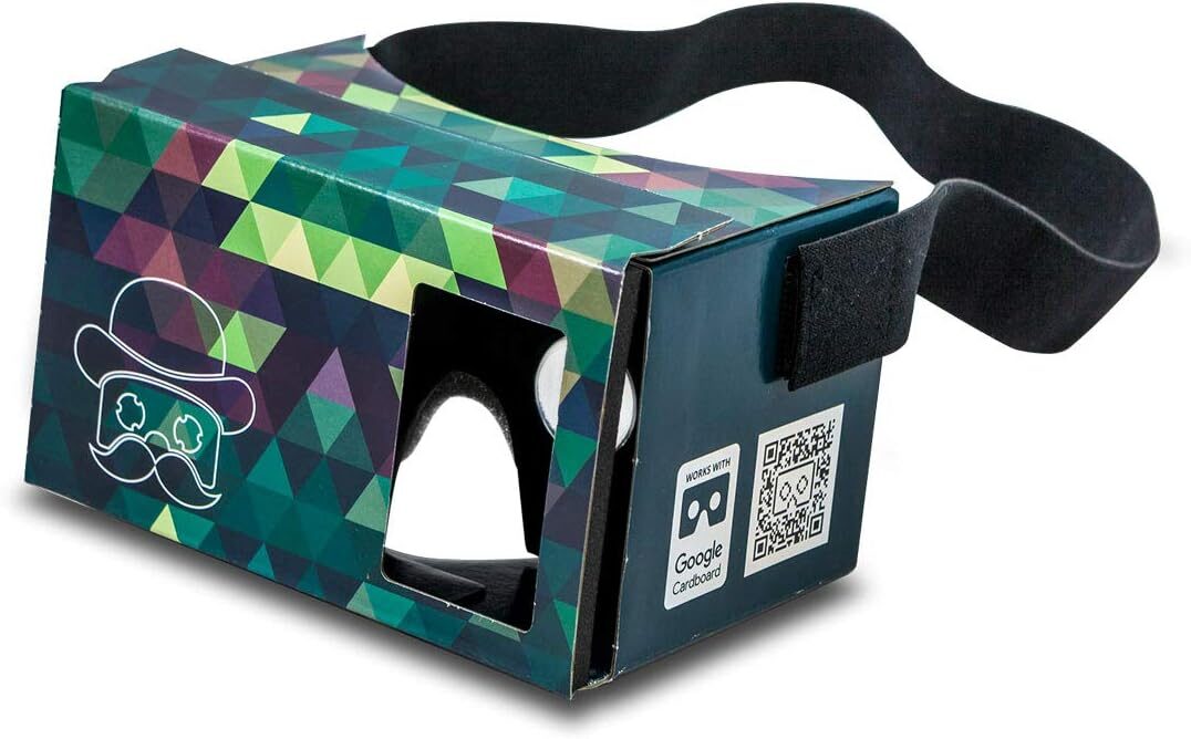 MR.CARDBOARD Cardboard VR Goggles With Head Strap