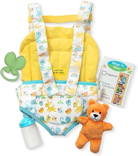 Melissa & Doug Carrier Play Set For Baby Dolls