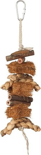 PH Prevue Hendryx Coco Rope Mini Bird Toy, 62803
