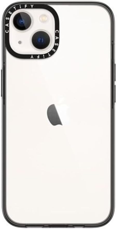CASETiFY Compact iPhone 14 Case – Clear Black