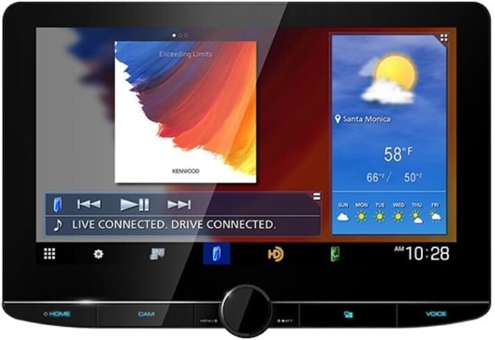 Kenwood DNR1007XR 10.1″ HD Navigation Stereo Receiver