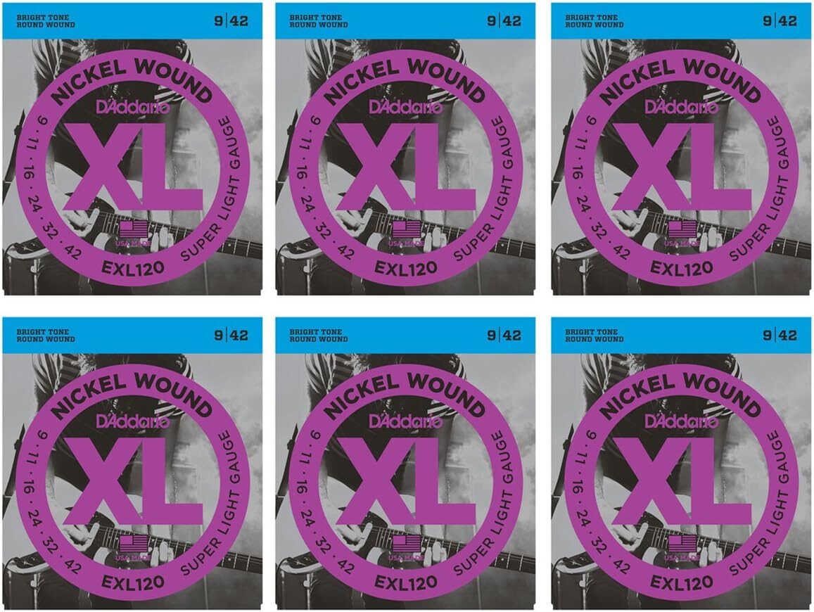 D’Addario EXL120 Super Light Electric Guitar Strings