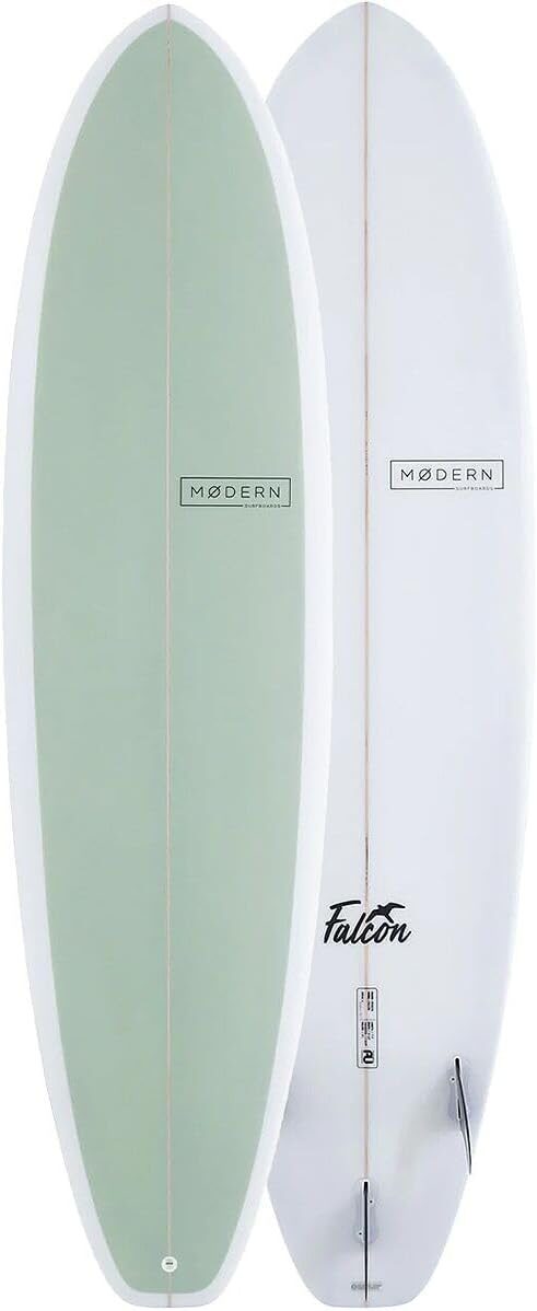 Modern Surfboards Falcon PU Surfboard, Olive, 6ft 4in
