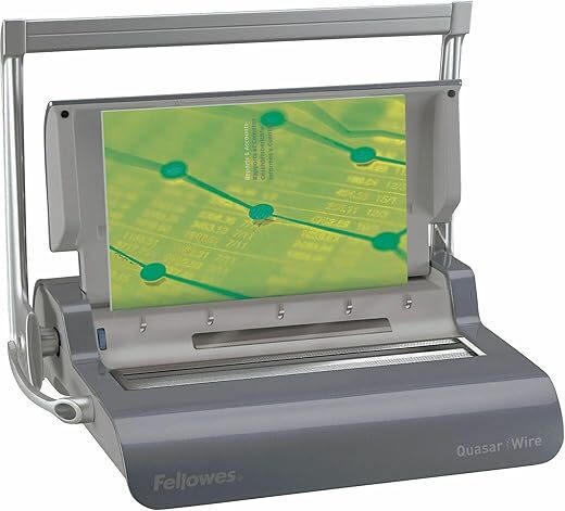 Fellowes Quasar Wire Binding Machine
