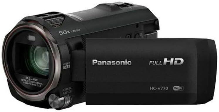 Panasonic HC-V770 12.76 MP Camcorder – Black
