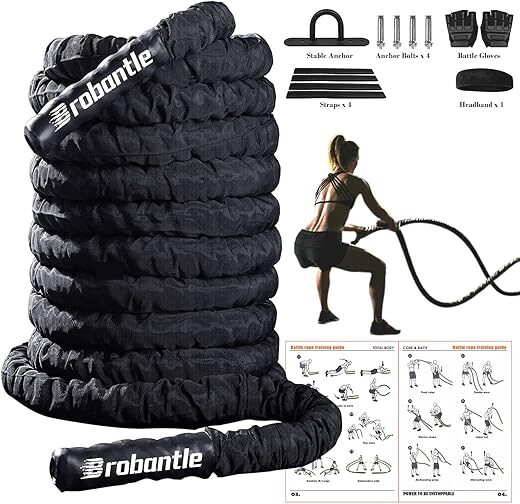 Brobantle Heavy Battle Ropes for Home Gym