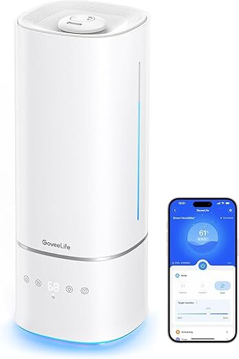 GoveeLife Humidifier, 6L Top Fill Cool Mist