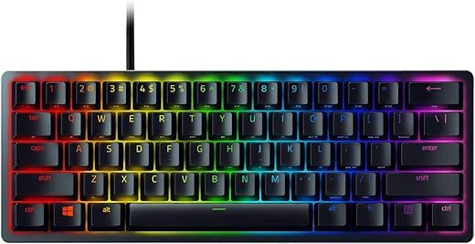 Razer Huntsman Mini 60% Gaming Keyboard: Clicky Optical Switches