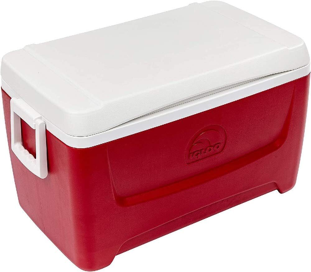 Igloo Island Breeze 48 Quart Cooler (Lava Red)