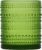 Fortessa Jupiter Beaded Hobnail Glass Set, Fern Green