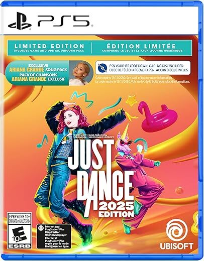 Ubisoft Just Dance 2025 Edition – Limited Edition, PlayStation 5 (Code in Box)