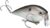 Strike King KVD 2.5 Wake Bait Fishing Lure HCKVD2.5W-568