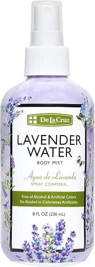 De La Cruz Lavender Water Body Mist 8 fl oz