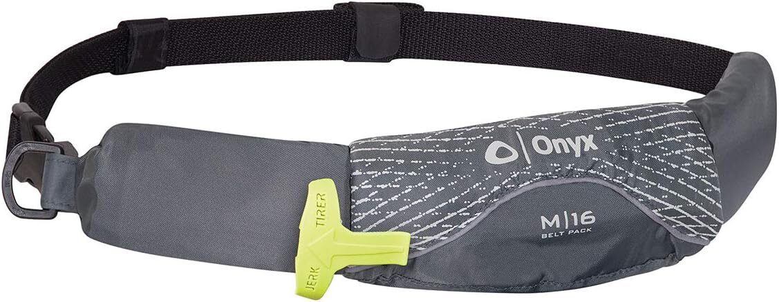 Onyx Manual Inflatable Belt Pack, Coast Guard Approved