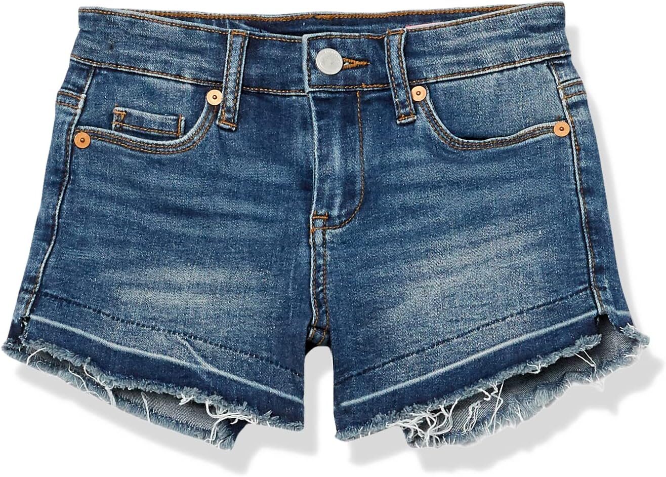 BLANKNYC Medium Wash Released Hem Denim Shorts