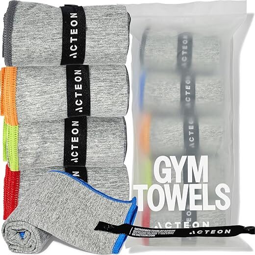 Acteon Microfiber Quick Dry Odor-Free Gym Towel
