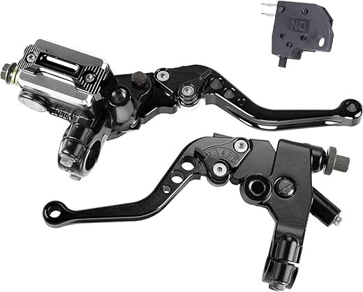 MRELC Motorcycle Handlebar Brake Clutch Lever Set