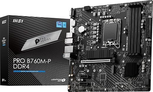 MSI PRO B760M-P DDR4 Motherboard