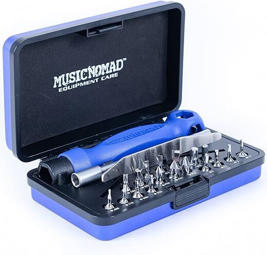 MusicNomad MusicNomad Premium 26 Pc. Guitar Tech Screwdriver & Wrench Set MN229