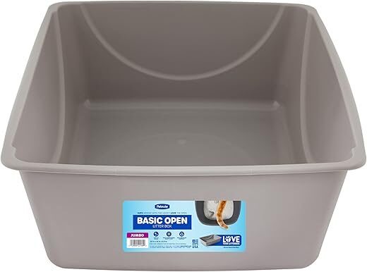 Petmate Open Cat Litter Box, Extra Large
