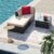 Devoko Patio 3-Piece Outdoor Conversation Set