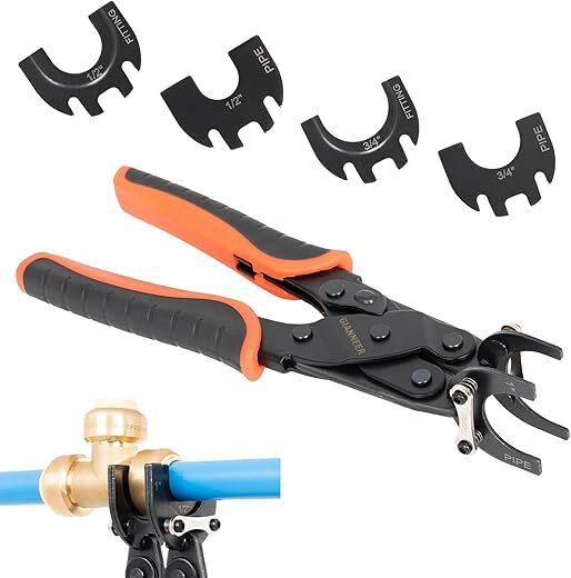 GIANNEER Pex Push Fittings Removal Tool Set