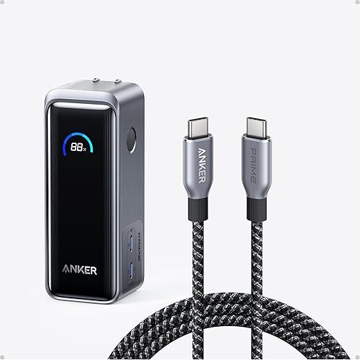 Anker Prime USB C Cable & Power Bank